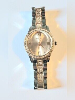 Folio Women's Two Tone Glitz Watch